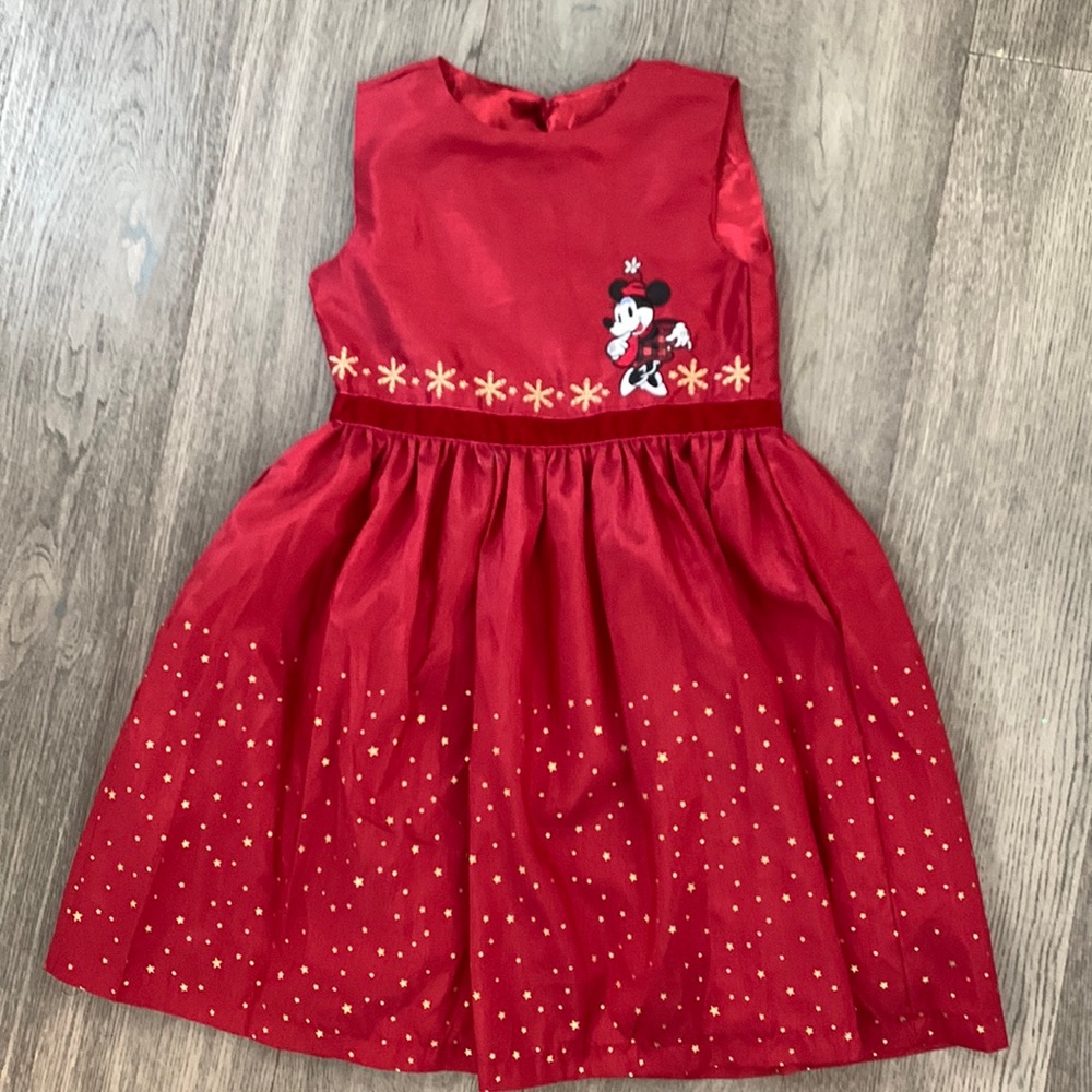 Disney Minnie Mouse holiday dress - size 9/10